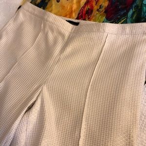 St. John Couture cream with gold pants